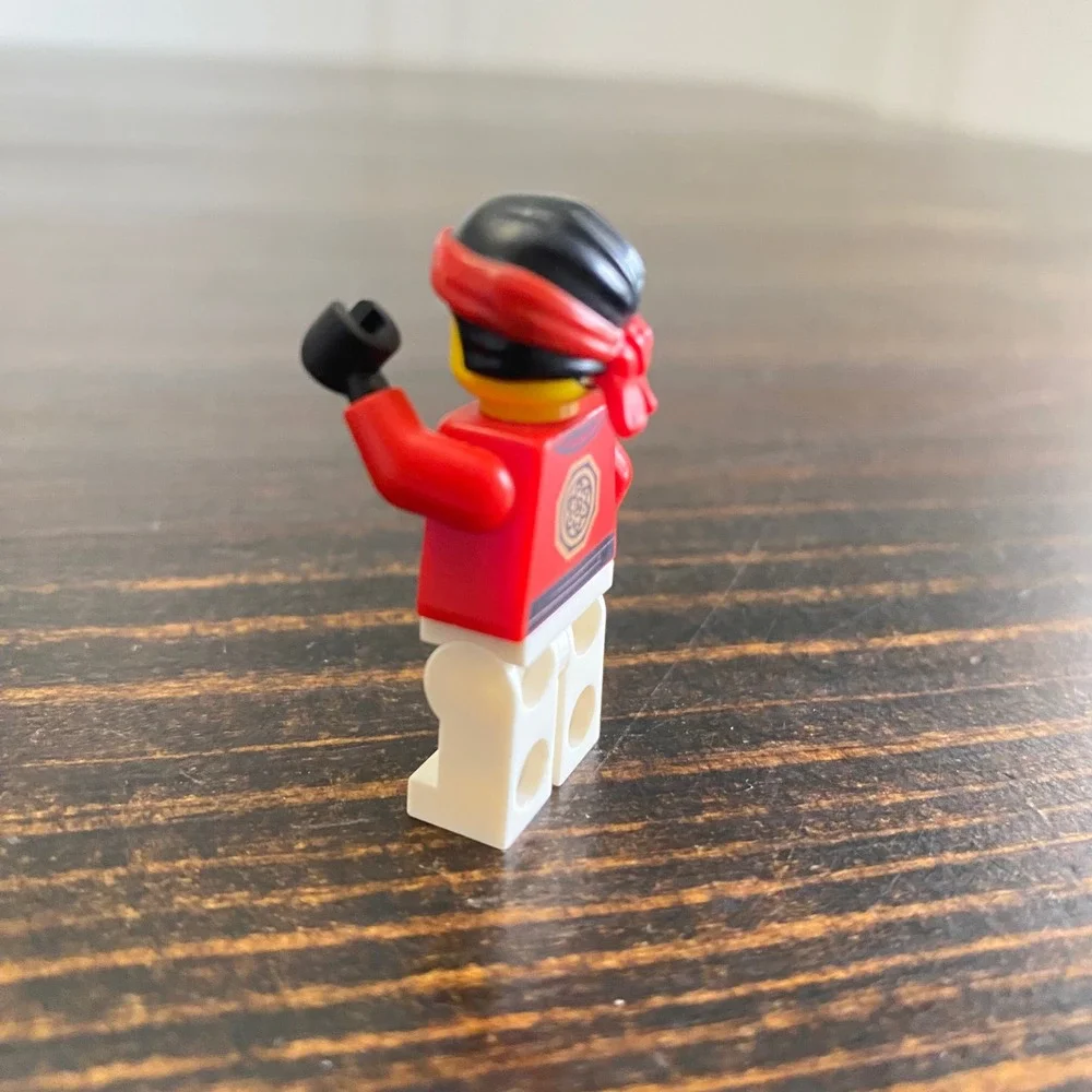LEGO Ninjago Kai Minifigure Training Gi Legacy Red White‎ njo492
